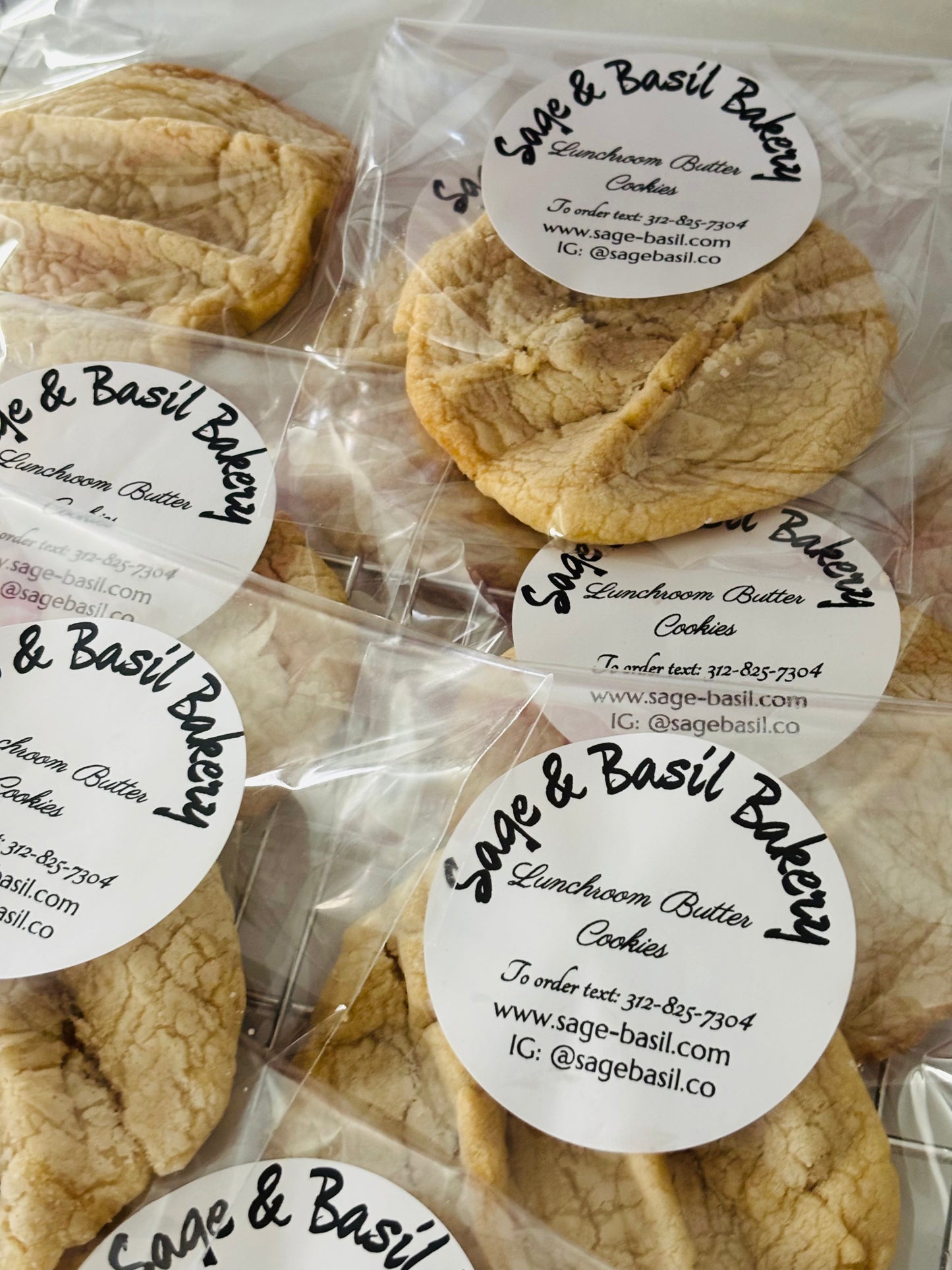 lunchroom Butter Cookies