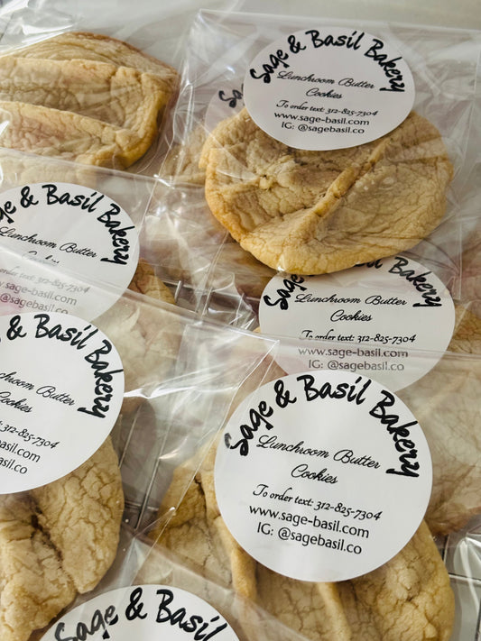 lunchroom Butter Cookies