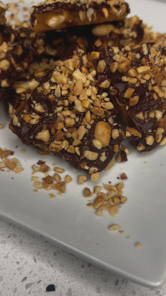 Toffee, Chocolate covered peanut